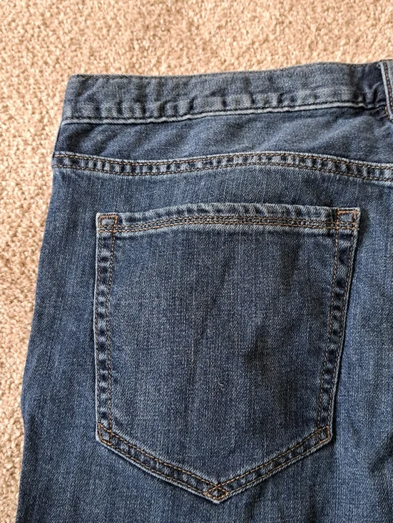 Eddie Bauer Jeans Women's Size 12 Boyfriend Fit Denim Blue Mid Rise Casual - Picture 12 of 14